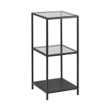 Riiul SEAFORD 35x37xH82,5cm, klaas