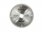 Geko TCT ringsaagiteras G78051, 200mm, 32mm, 60T, volframikarbidi hambad, kvaliteetne terasest s&uuml;damik, laseriga l&otilde;igatud slotid