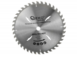 Geko Ringsae l&otilde;ikeplaat G78156, 400mm, 30mm, 40 hambad, kvaliteetne terasest s&uuml;damik, jahutusaugud