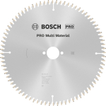 Ripzāģa disks 250x30 mm Multi material, Paneļzāģiem PRO MULTI MATERIAL RIPZĀĢA ASMENS, 2608640516, BOSCH