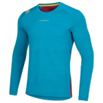 Krekls TOUR LS M, izmērs: S, Crystal/Sangria, 8020647063314 LA SPORTIVA