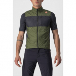Velo veste UNLIMITED PUFFY Vest, izmērs: XL, Light Military Green/Dark Gray, 8050949607312 CASTELLI
