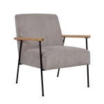 Atpūtas krēsls JADE 63x75,5xH85,5cm, pelēcīgi bē&scaron;a 85460