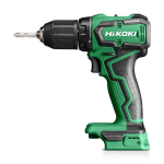 Bezvadu urbis HIKOKI DS18DDW2Z, 18 V, bezsuku motors, 2 ātrumi, 20 griezes momenta iestatījumi