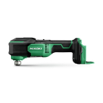 Bezvadu daudzfunkcionālais instruments, HIKOKI, CV18DAW2Z, 18V, bezsuku motors, ātra piederumu maiņa