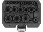 Yato t&ouml;&ouml;riistakast YT-05197, 19 tk, CrV 50BV30, 1/4" (6.3 mm), 3/8" (9.5 mm), 1/2" (12.7 mm), Torx Plus