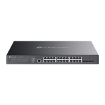 Omada 24-Port 2.5GBASE-T ja 4-Port 10GE SFP+ L2+ hallatav l&uuml;liti, TP-Link, SG3428XPP-M2, 24&times;2.5 Gbps, 4&times;10G SFP+, 16 PoE+ porti, 500 W