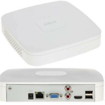 Dahua NVR4104-EI v&otilde;rgu videoregistraator, 4 IP kanalit, 16 MP, 80 Mbps, 1 SATA III, 1 HDMI, 1 RJ45, 1 audio sisend