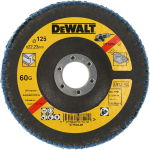 Dewalt lihvpink DT3266-QZ 125 mm 60G, 10 tk, vastupidav tsirkooniumoksiid, T29 disain 15-25&deg; nurkade