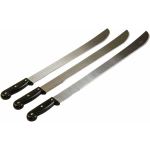 Besk matkanoaga 9047217, 61 cm, must, h&otilde;bedane, roostevaba teras, mačet, 45 cm tera, 1 funktsioon