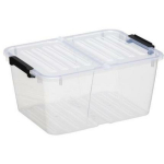 Nhg Home box Flex 15L 2753238, 390mm, 290mm, 180mm, ristk&uuml;lik, l&auml;bipaistev, plastmass