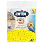 Arix Universaalne Lapp Sunny 90944535, 20&times;20 cm, 3 tk, v&auml;ga pehme mikrokiud, antibakteriaalne t&ouml;&ouml;tlemine
