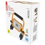 Emos LED prožektor ACCO ZS2812, 10 W, 1000 lm, IP54, kollane, k&uuml;lm valge, alumiinium, 4400 mAh, 120&deg;, 3-10 h