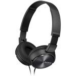 Sony k&otilde;rvaklapid MDR-ZX310APB.CE7, 1.2m, 24&Omega;, 98dB, d&uuml;naamiline, neod&uuml;&uuml;mi, 3.5mm, must