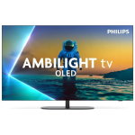 Philips OLED teler, 48OLED820/12, 48'', 3840 x 2160, 4K UHD, Smart TV, Google TV, Hall, Ambilight, Dolby Atmos, Bluetooth, HDMI 4x