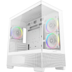 Deepcool Korpus CG380 3F R-CG380-WHAGM3-G, 2x3.5", 3x2.5", Micro ATX, 3 ARGB ventilaatorit, 33mm kaablite haldus
