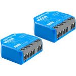 Shelly 1 Gen4 Zigbee/Matter kontroller 1Gen42Pack, 2x, 100m, 300m, 110-240V~, 24-48V=, 20 ajakava, seinakinnitus