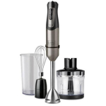 Black Decker k&auml;siblender BXHBA1200E ES9160140B, 1200W, 20 kiirus, 4 tera, ergonoomiline k&auml;epide, BPA vaba