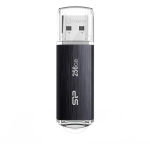 Silicon Power Blaze B02 Pendrive, SP256GBUF3B02V1K, 256 GB, USB Type-A, 3.2 Gen 1, 256-bit AES, must