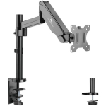 Maclean Monitori lauahoidik MC-775, 17-32'', 8 kg, 100 x 100 mm, 75 x 75 mm, must, gaasivedru, k&otilde;rguse reguleerimine
