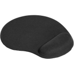 Tracer hiirepad TRAPAD42183, 190x190x5 mm, must, pehme, libisemisvastane alus, randme tugi