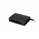 Lanberg Lauakommutator DSP3-1005-60W, 5x10/100/1000 Mbps, 4xPoE+, 60W, 10Gbit/s, halduseta
