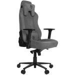 Arozzi Vernazza Soft Fabric m&auml;nguritoode VERNAZZA-SFB-ASH, 145 kg, 5 ratast, 48-57 cm, ergonoomiline, reguleeritavad k&auml;etoed