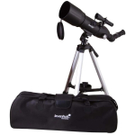 Levenhuk Skyline Travel 80 teleskoop L72053, 80mm, 400mm, f/5, 160x, 132x, 1.25", 3x Barlow, 5x20, AZ, kompass, kott