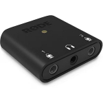 RODE AI-Micro AIMICRO, 2-kanaliline heliliides, 24 bit, 48 kHz, USB-C, 3,5 mm, must
