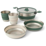 Sea To Summit Frontier UL One Pot Cook Set, ACK026031-122103, 3l, 1.29kg, 5 tk, roostevaba teras, silikoon, k&uuml;lmakindel, kompaktne