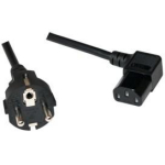 LogiLink CP118 toitekaabel, Schuko CEE 7/7 kuni C13, 3m, 250V, 10A, H05VV-F3G 3x1.0mm, must