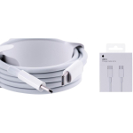 Apple USB-C laadimiskaabel MLL82ZM/A, 2m, USB-C kuni USB-C, valge, sirged &uuml;hendused, 1 tk