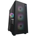 Deepcool MATREXX 55 MESH ARGB 4F korpus, must, EATX, 4xADD-RGB ventilaatorid, 4mm karastatud klaas
