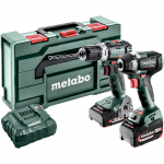 T&ouml;&ouml;riistakomplekt COMBO 18V 2.9.2 (BS 18 L BL + SSW 300); 1x5,2Ah, 1x2Ah, METABOX; 685202000 METABO