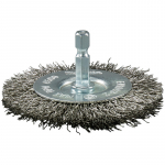 Ketashari 75 mm, 1/4"; HEX gofreeritud terasharjased D-76635 MAKITA