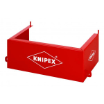 Metāla Sienas Turētājs, KNIPEX, 00 19 30 V09, 160 x 115 mm, sarkans, perforētām rīku sistēmām