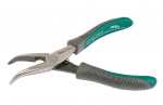 Stangas 160 mm (liekti gali), K1130, KAMASA TOOLS, ar zobainām žokļiem un gumijotu rokturi
