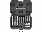 Padrunv&otilde;tmete komplekt 18 tk Yato YT-05346 1/4" (6,3 mm) ja 3/8" (9,5 mm) CrV teras