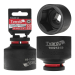 Impact socket Tvardy T00212-50 3/4" 6PT 50mm CR-MO
