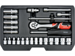 T&ouml;&ouml;riistakomplekt 1/4" (25Tk.) YT-14461 YATO