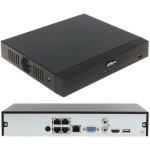 Dahua NVR4104HS-P-EI v&otilde;rgu videorecorder, 4 IP kanalit, 16 MP, 80 Mbps, 4 PoE porti, 1 SATA III, 36 W, 2 USB