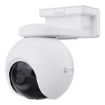 EZVIZ EB8 v&auml;li p&ouml;&ouml;rdkaamera 8MP 4K Pan Tilt 4G WiFi &ouml;&ouml;vaade 15m Valge