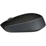 Logitech optiline traadita hiir 910-004424, 1000 DPI, 2 nuppu, 10 m traadita ulatus, AA aku, must, hall
