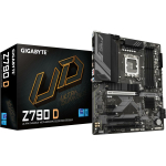 Gigabyte Emaplaat Z790 D 1.2, toetab Intel Core 14. p&otilde;lvkonna CPU-sid, 12+1 faasi digitaalne VRM, kuni 7600MHz DDR5