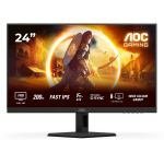 Aoc LCD monitor 24G4HRE 60.5 cm 1920 x 1080 Full HD 200Hz Fast IPS, 1 ms, 178&deg;/178&deg;, VESA kinnitamine, reguleeritav alus