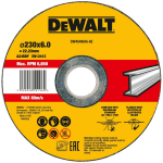 Dewalt H&otilde;&otilde;rdumisdisk DW4549AIA-AE 230 mm, 6 mm, 22.23 mm, Metall, 10 tk, H&otilde;&otilde;rumiseks