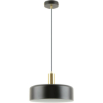 Besk Laelamp 9149553, E27, 40 W, 220-240 V, 28 x 28 cm, Must, Kuld, Mitte reguleeritav, Lakke kinnitatav