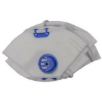 Lahti Pro Hingamisteede kaitse 5112453, Kokkuvolditav FFP1 respirator ventiiliga, 2 tk, Mittepunutud pol&uuml;ester, EN 149, CE m&auml;rk