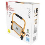 Emos LED prožektor ACCO ZS2822, 20 W, 2000 lm, IP54, kollane, k&uuml;lm valge, Li-Ion 6600 mAh, 120&deg;, 25000 h