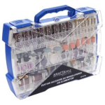 Kraftdele Mini lihvmasina tarvikute komplekt 239tk 5339256, 239 &uuml;hikut